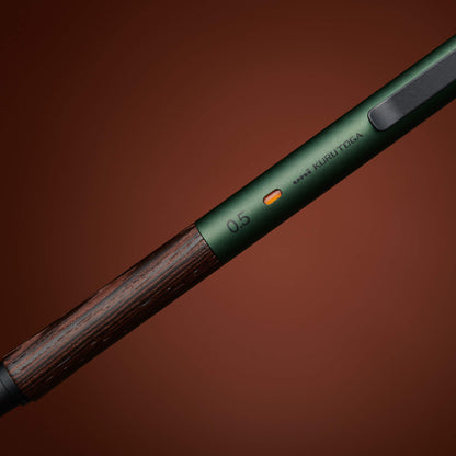 Uni Mitsubishi Kuru Toga Wood Mechanical Pencil 0.5mm - Steel Gray - Mechanical Pencils
