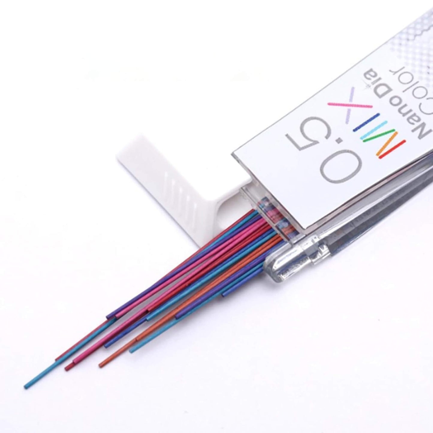Uni Mitsubishi NanoDia Color Erasable Lead 0.5mm - Pink - Pencil Leads