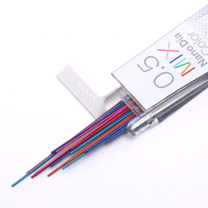 Uni Mitsubishi NanoDia Color Erasable Lead 0.5mm - Pink - Pencil Leads