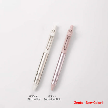 Uniball Zento Gel Pen Flow Model 0.5mm - Anthurium Pink [NEW COLOR] - Gel & Rollerball Pens