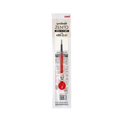 Uniball Zento Gel Pen Refill UBR - Z - 07 0.7mm - Red - Pen Refills