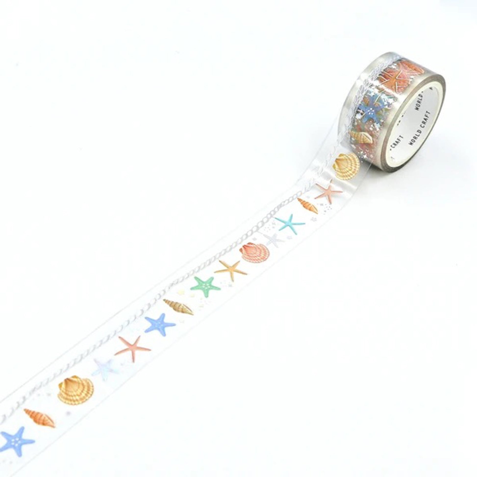 World Craft Kira Kira Clear Tape - Shell - PET Film Tapes