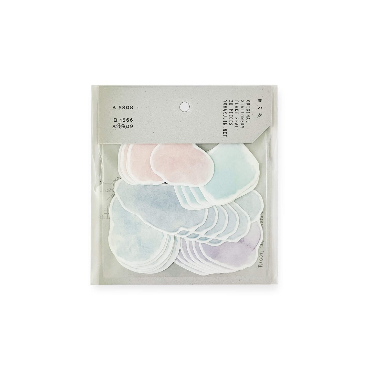 Yohaku Flake Stickers F - 018 Rondo - Flake Stickers