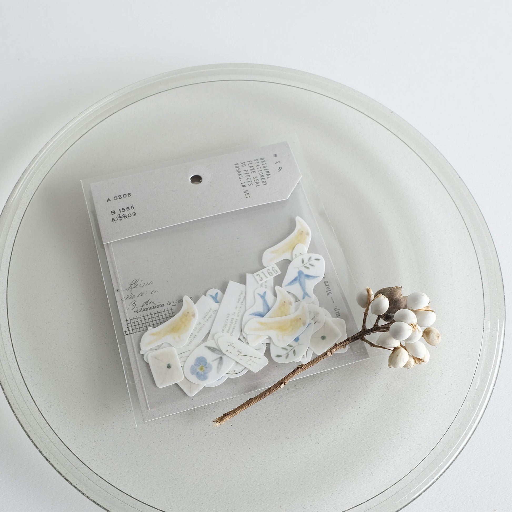 Yohaku Flake Stickers F - 020 Humming - Flake Stickers