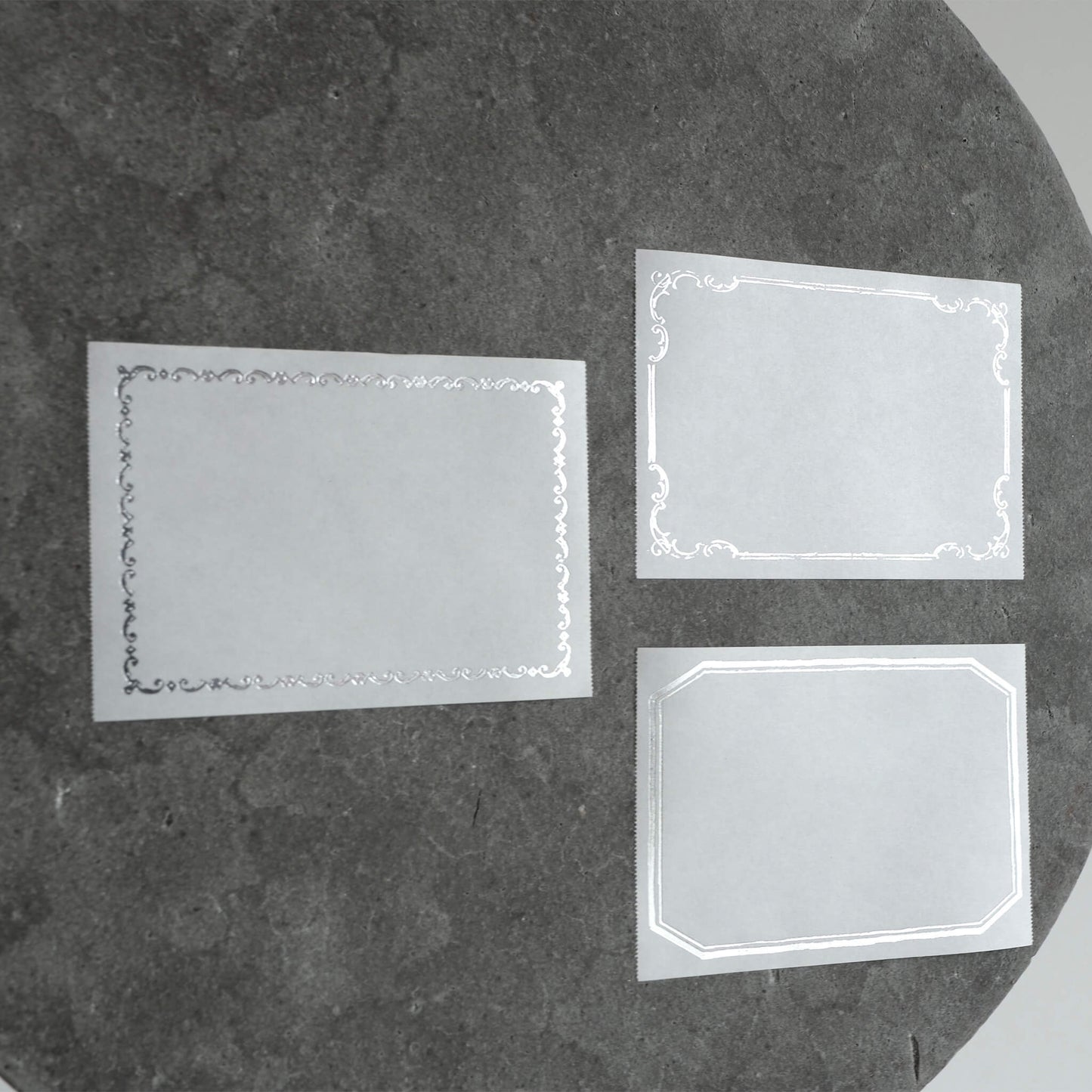 Yohaku Foil - Stamped Roll Sticky Notes RH - 004 Label - Sticky Notes