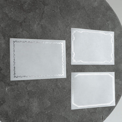 Yohaku Foil - Stamped Roll Sticky Notes RH - 004 Label - Sticky Notes