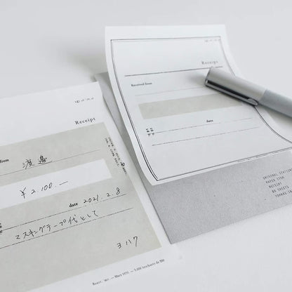 Yohaku Memo Pad M - 051 Receipt - Memo Pads