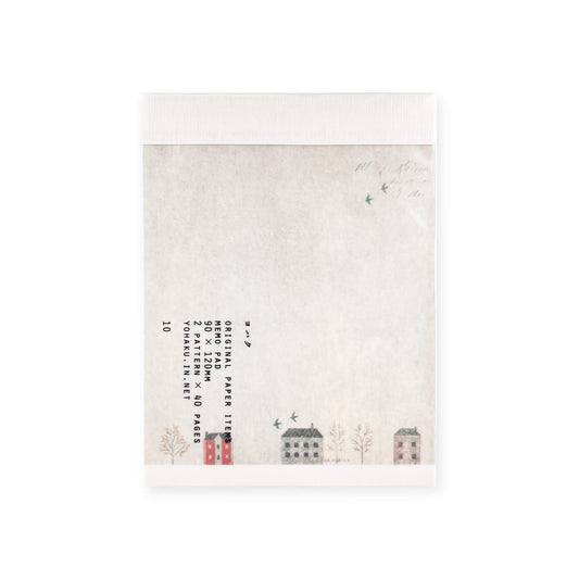 Yohaku Memo Pad M - 071 Someday at the Street Corner - Memo Pads