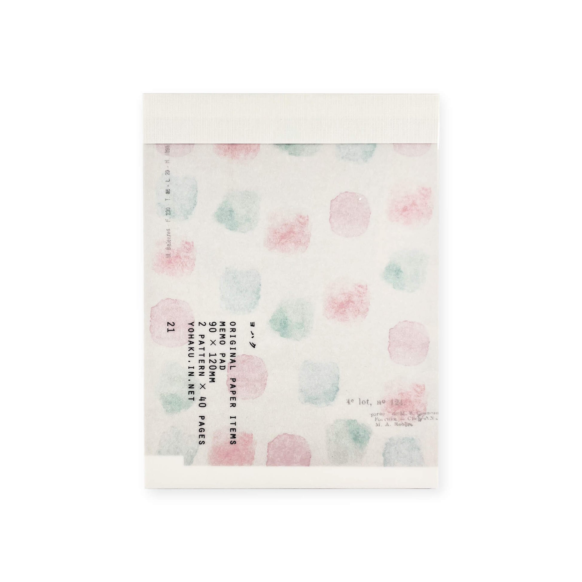 Yohaku Memo Pad M - 130 Palette - Memo Pads