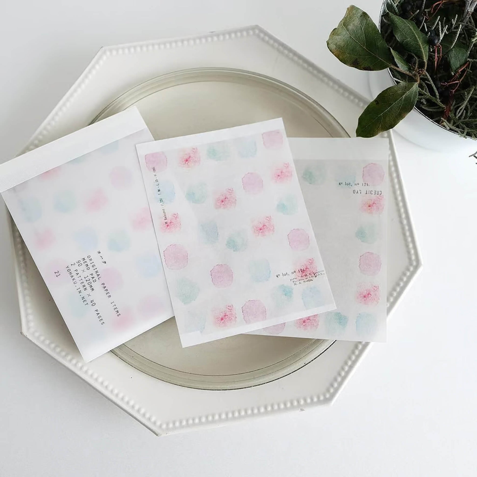 Yohaku Memo Pad M - 130 Palette - Memo Pads