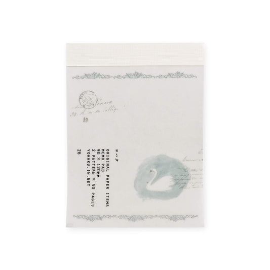 Yohaku Memo Pad M - 195 Swan - Memo Pads