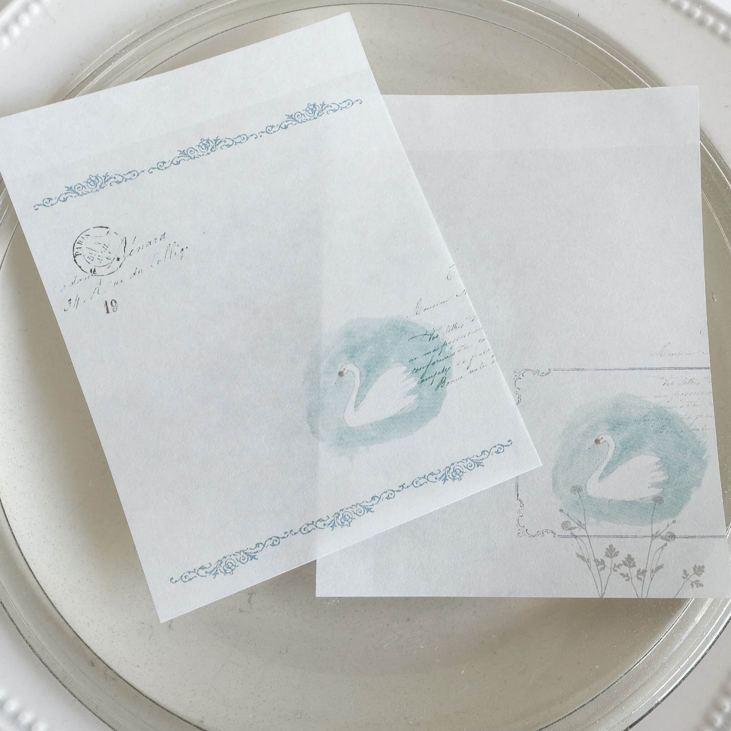 Yohaku Memo Pad M - 195 Swan - Memo Pads