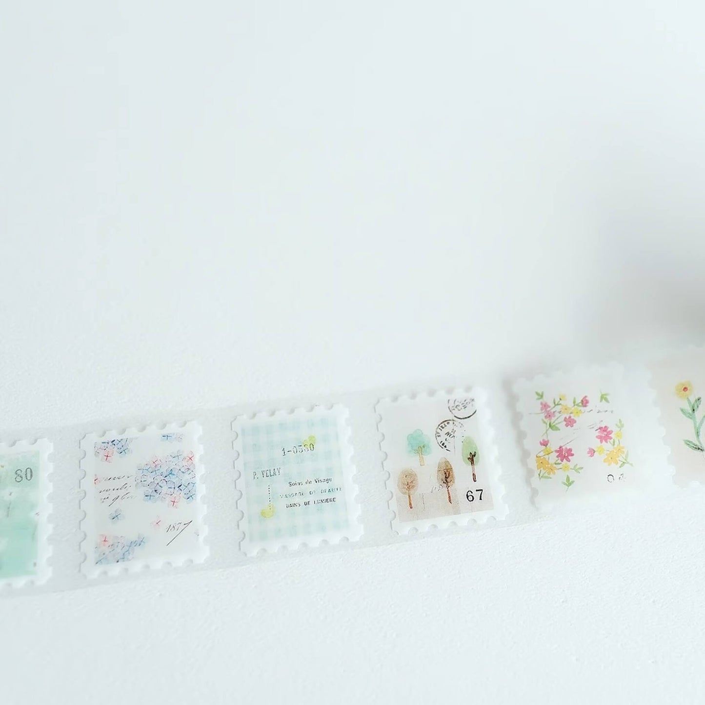 Yohaku Roll Sticker P - 007 Letter - Roll Stickers