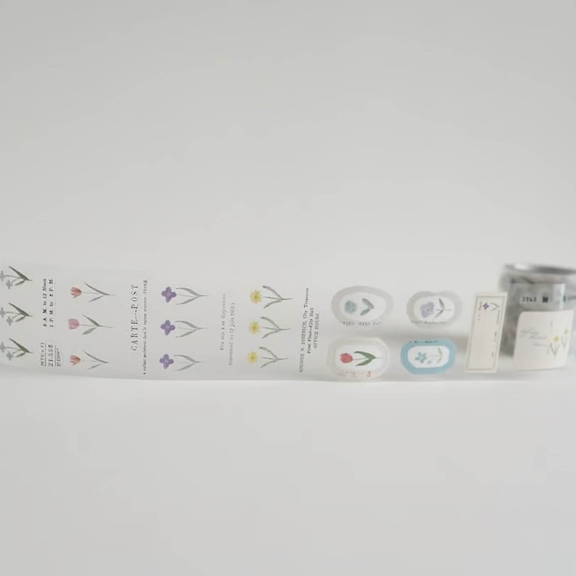 Yohaku Roll Sticker P - 009 Garden - Roll Stickers