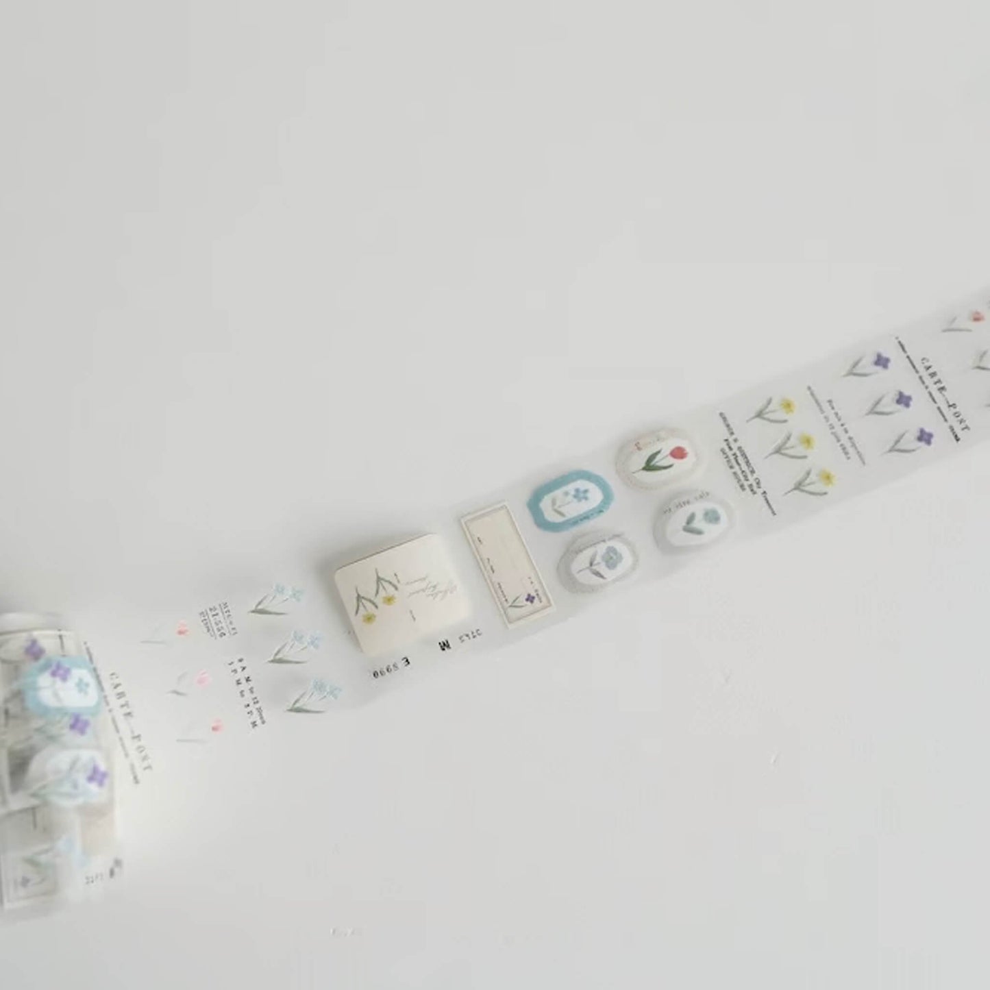 Yohaku Roll Sticker P - 009 Garden - Roll Stickers