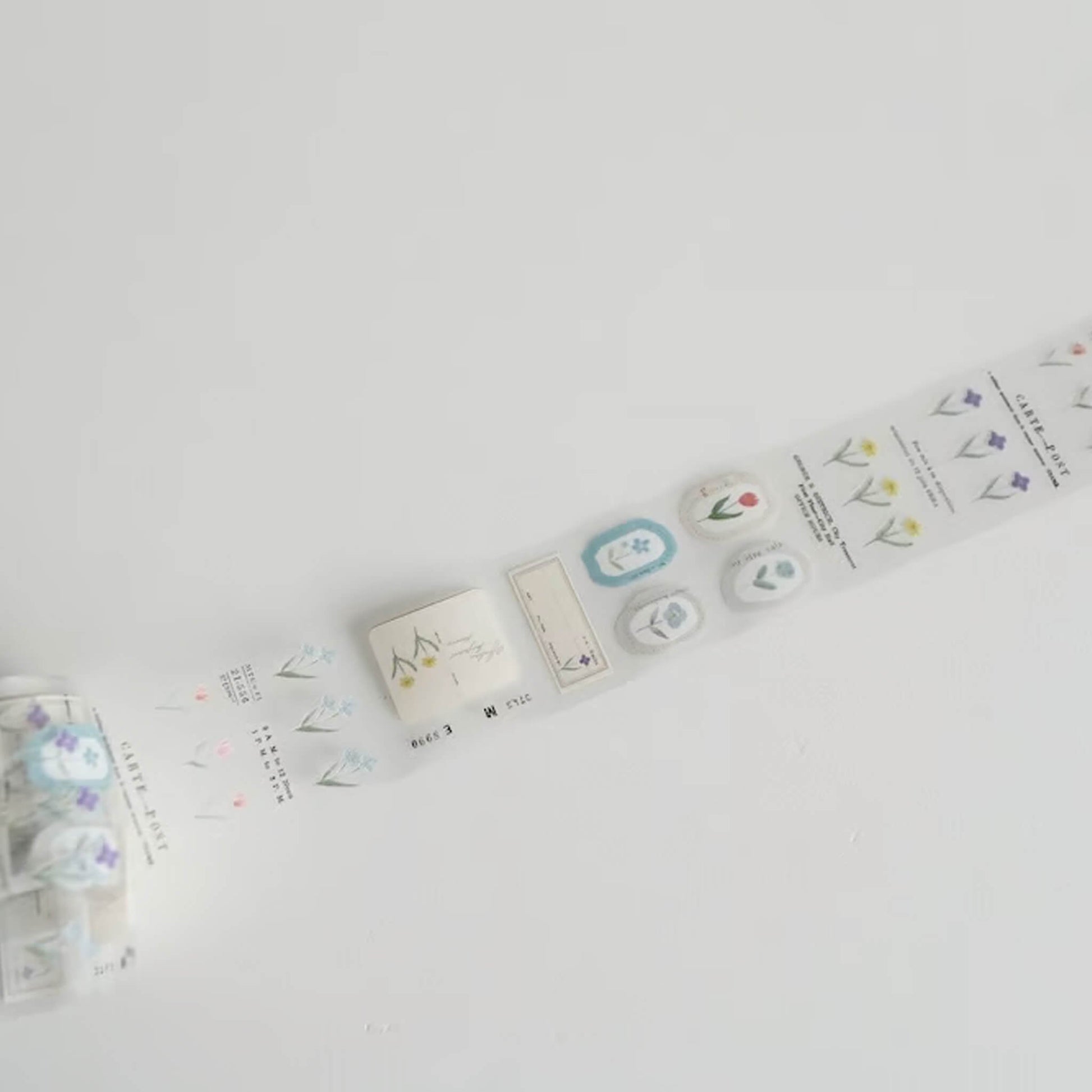 Yohaku Roll Sticker P - 009 Garden - Roll Stickers