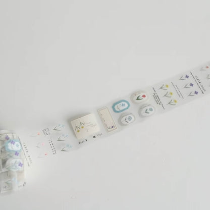 Yohaku Roll Sticker P - 009 Garden - Roll Stickers
