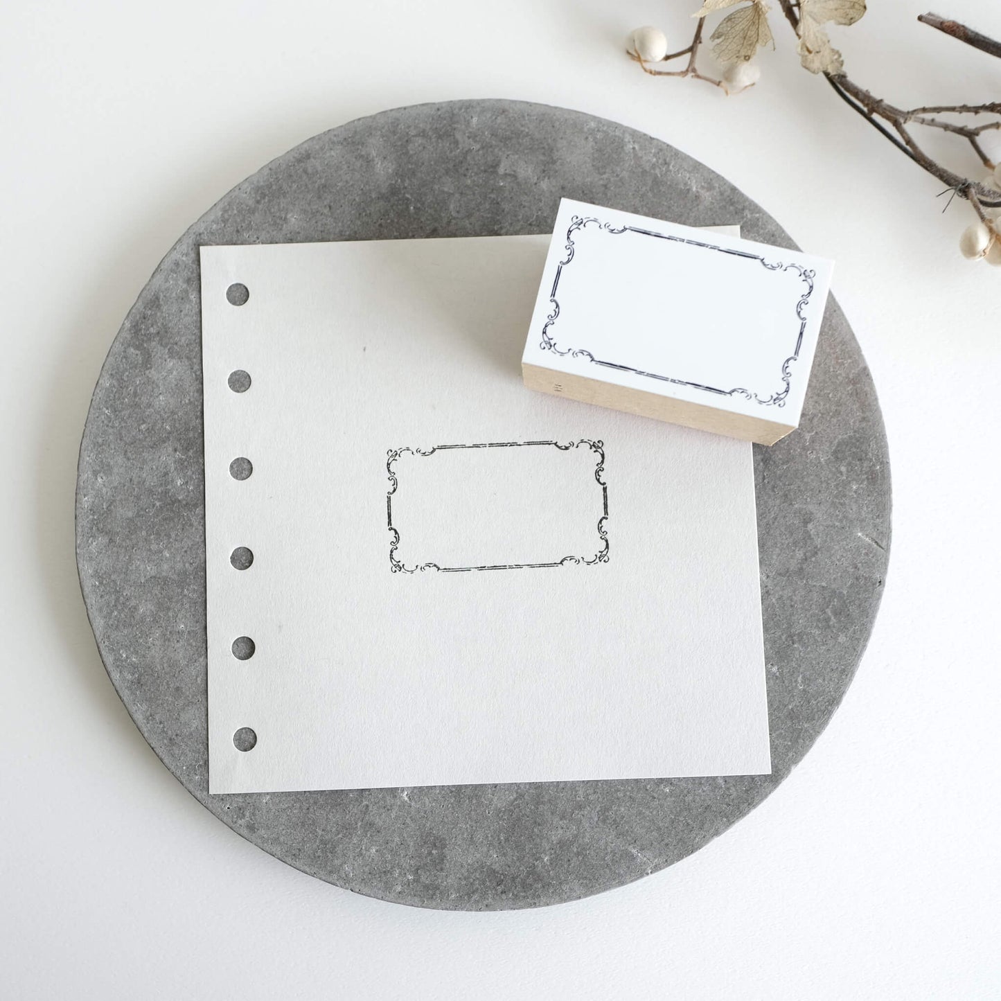 Yohaku Stamp S - 107 Sonata - Rubber Stamps