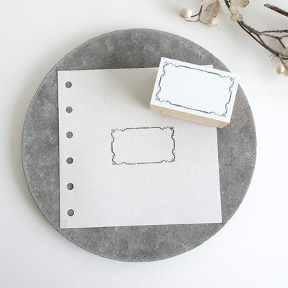 Yohaku Stamp S - 107 Sonata - Rubber Stamps