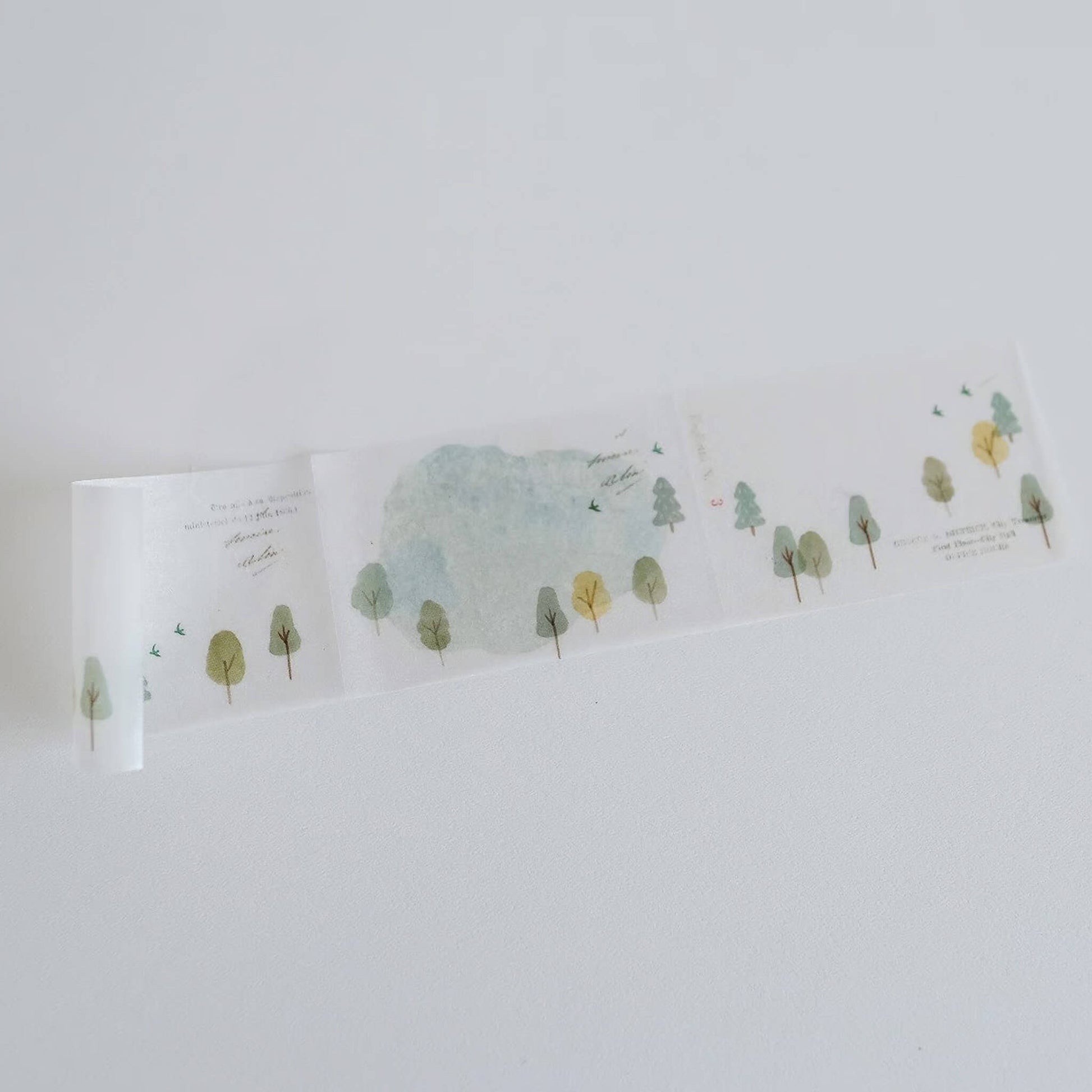Yohaku Tracing Paper Roll Sticky Notes R - 010 Hiking - Sticky Notes