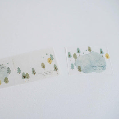 Yohaku Tracing Paper Roll Sticky Notes R - 010 Hiking - Sticky Notes