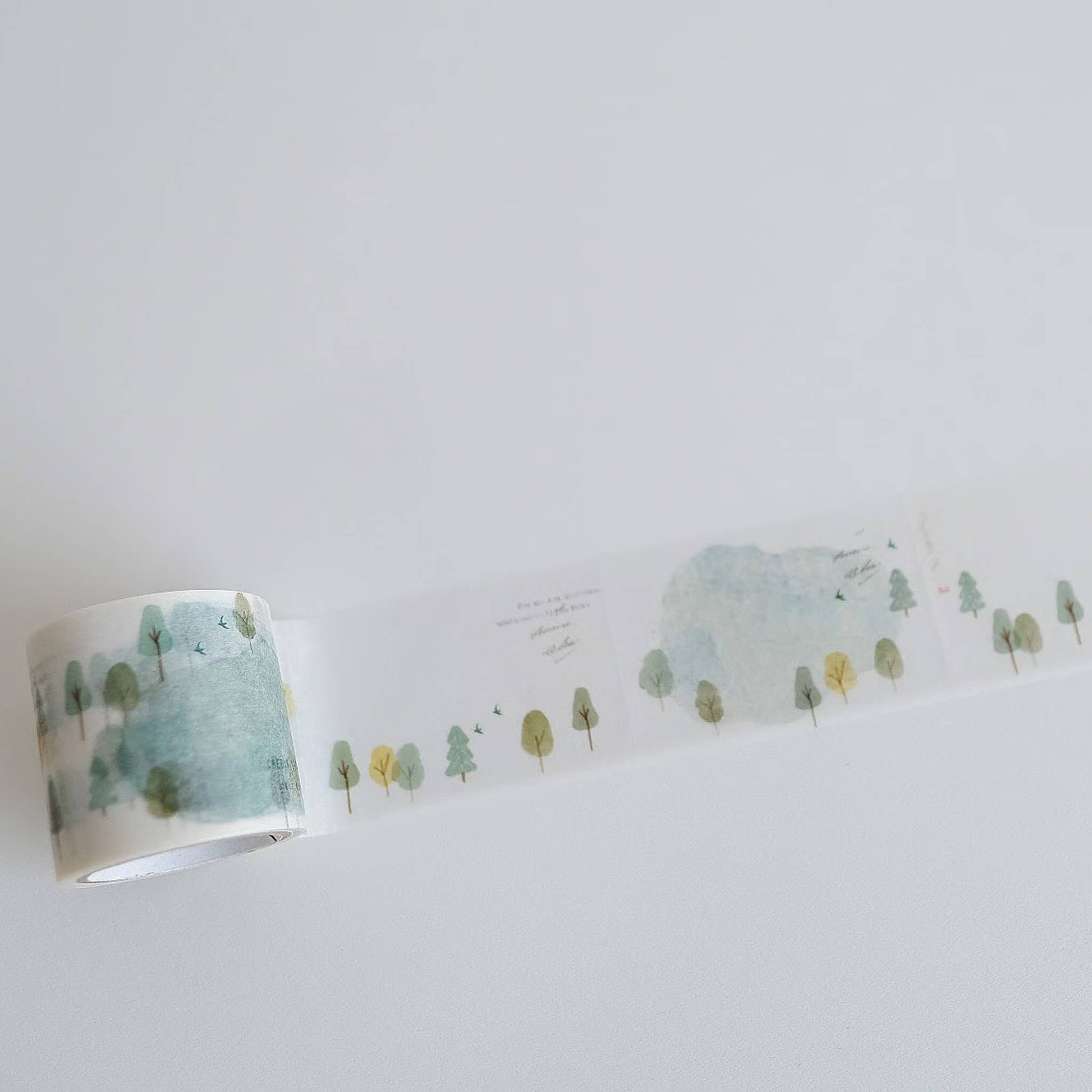 Yohaku Tracing Paper Roll Sticky Notes R - 010 Hiking - Sticky Notes
