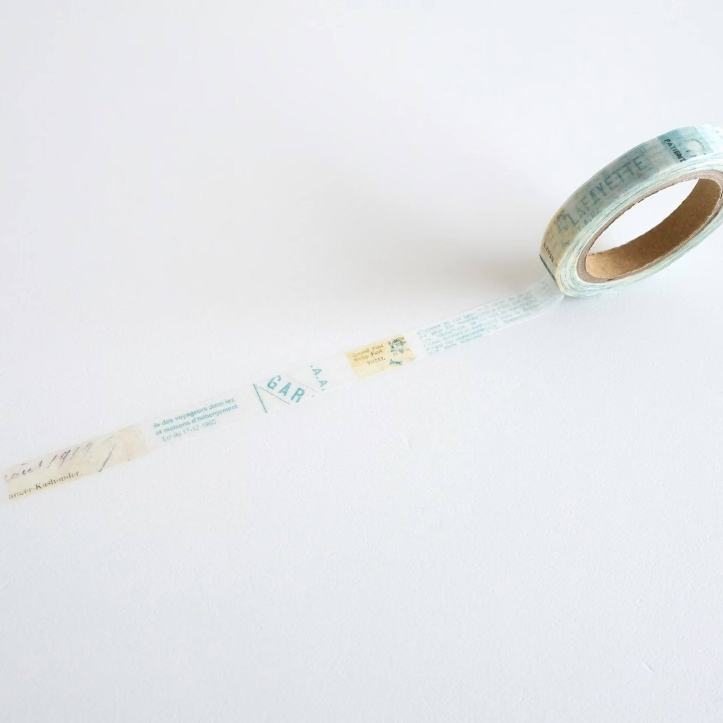 Yohaku Washi Tape 7mm L - 023 Birch Forest - Washi Tapes