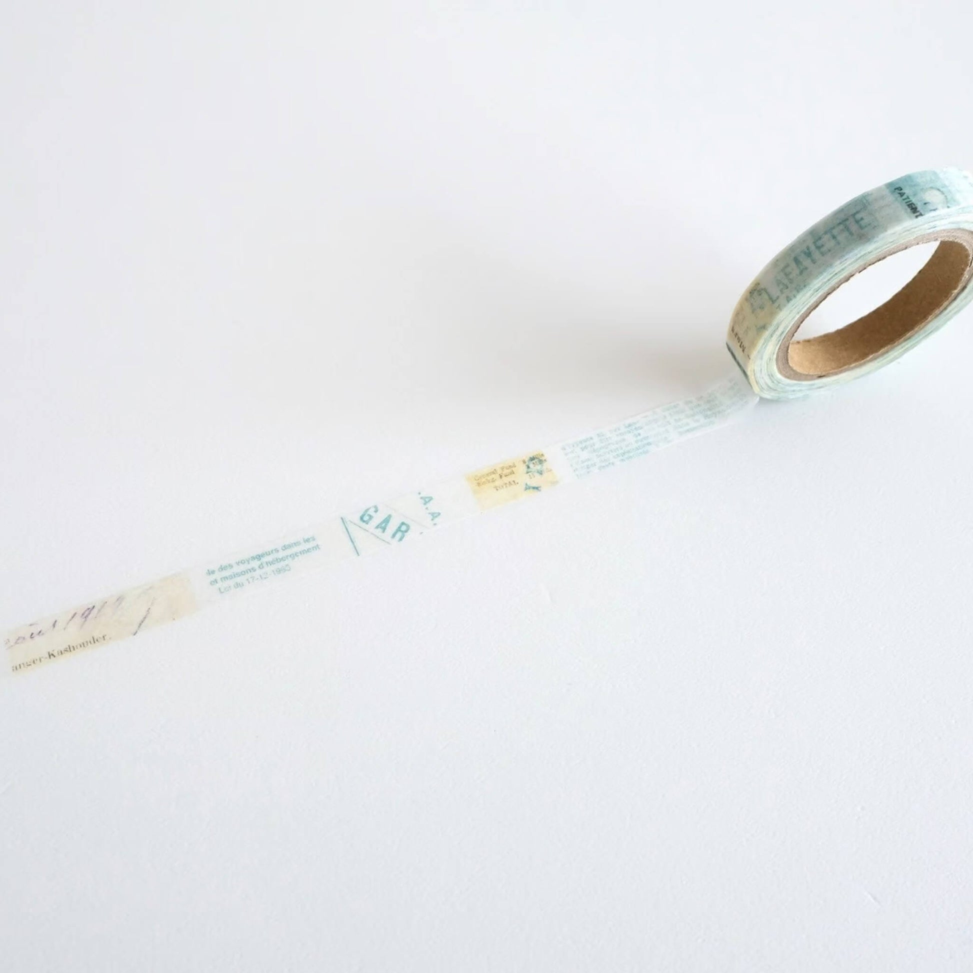 Yohaku Washi Tape 7mm L - 023 Birch Forest - Washi Tapes
