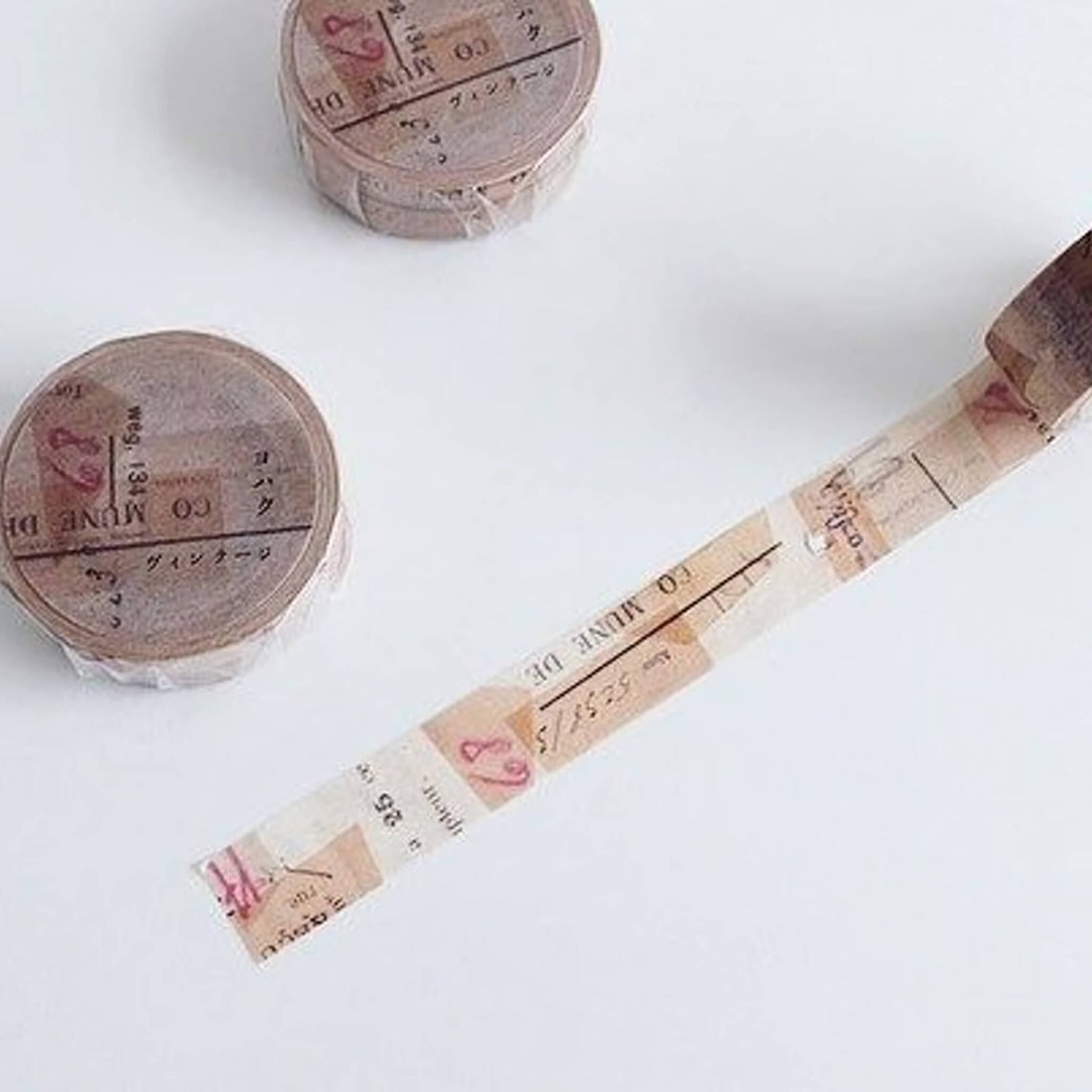 Yohaku Washi Tape Y - 035 Vintage - Washi Tapes