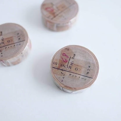 Yohaku Washi Tape Y - 035 Vintage - Washi Tapes