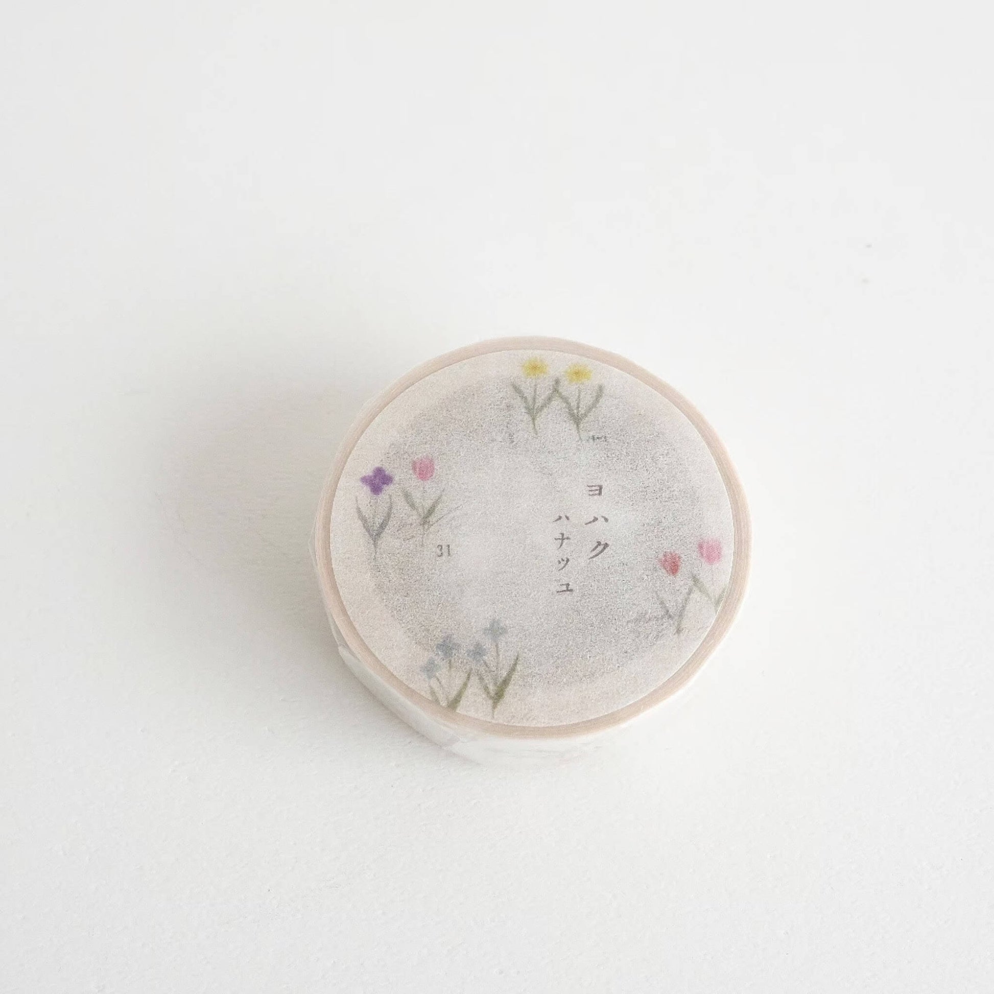 Yohaku Washi Tape Y - 166 Flower Dew - Washi Tapes