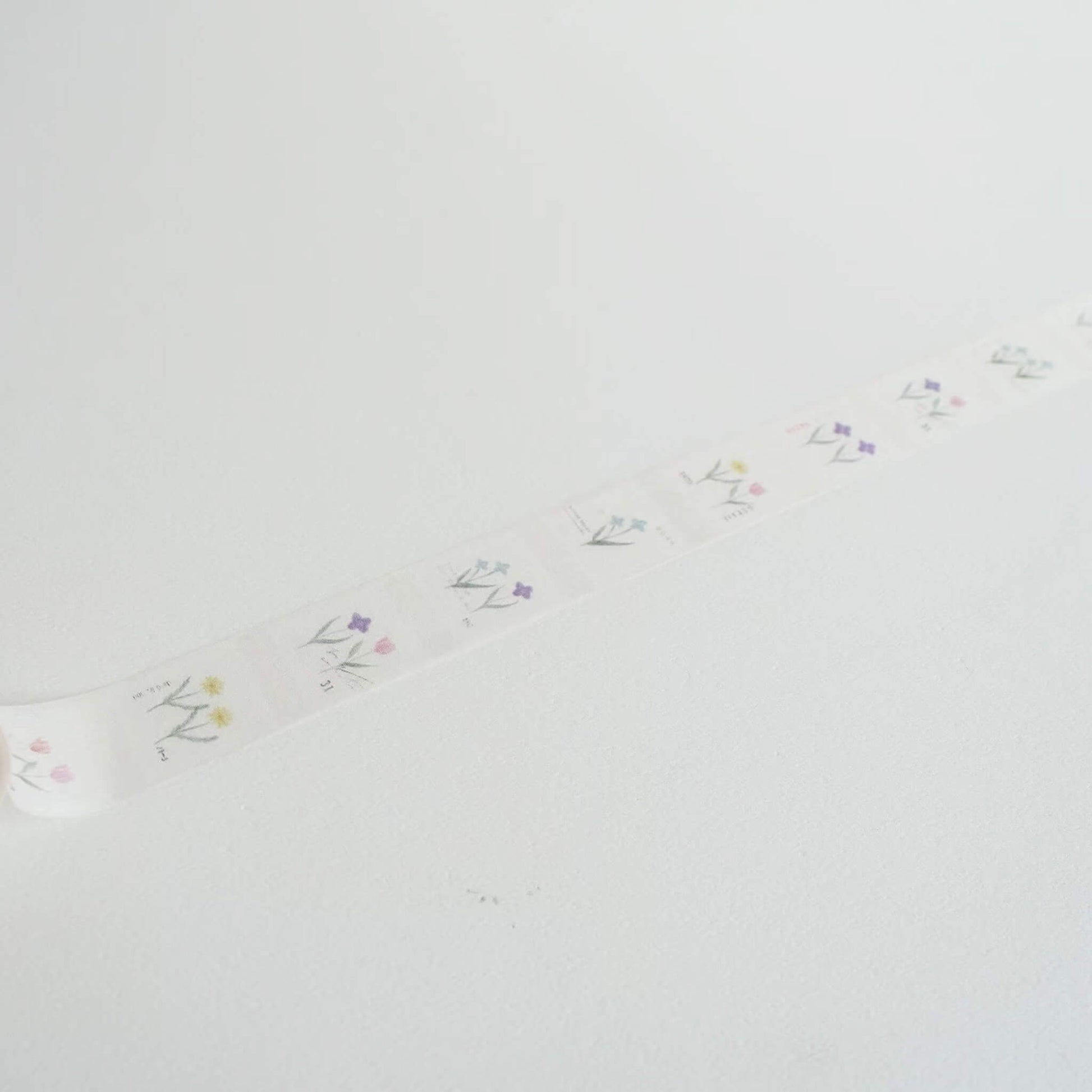 Yohaku Washi Tape Y - 166 Flower Dew - Washi Tapes