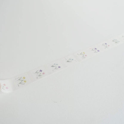 Yohaku Washi Tape Y - 166 Flower Dew - Washi Tapes