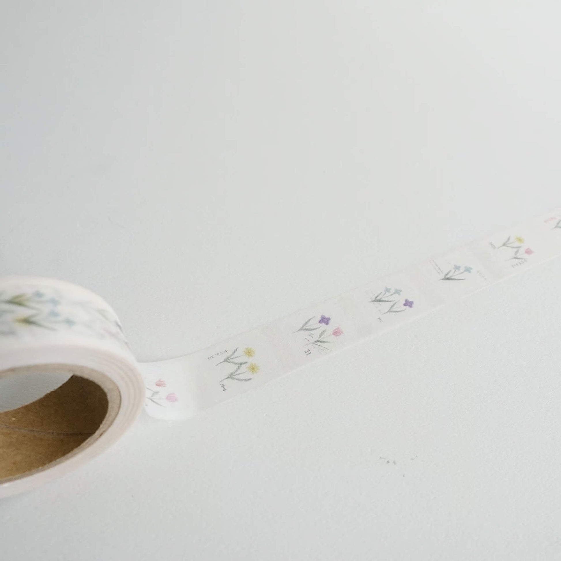 Yohaku Washi Tape Y - 166 Flower Dew - Washi Tapes