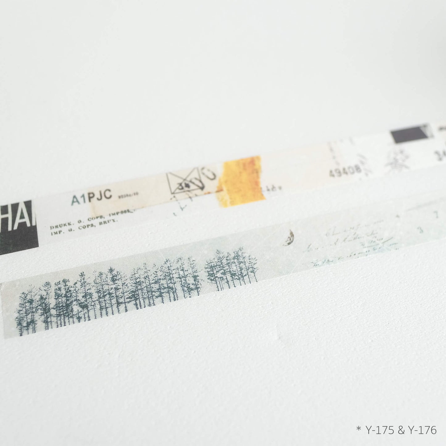 Yohaku Washi Tape Y - 175 Terminal - Washi Tapes