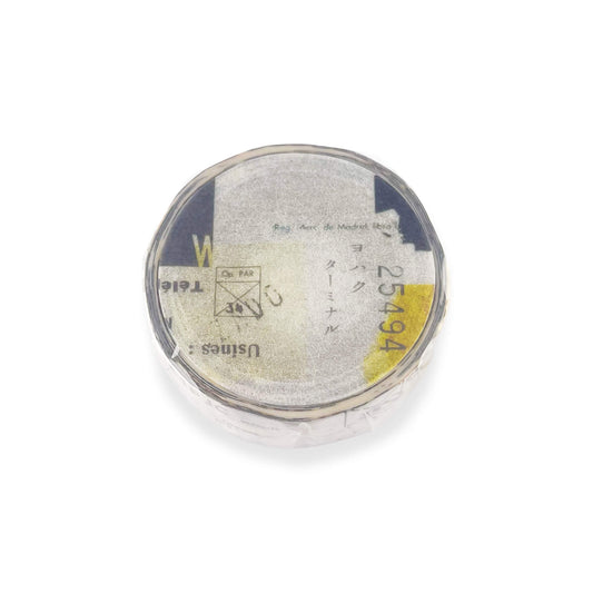 Yohaku Washi Tape Y - 175 Terminal - Washi Tapes