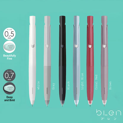 Zebra bLen Ballpoint Pen 0.5mm - Black - Ballpoint Pens