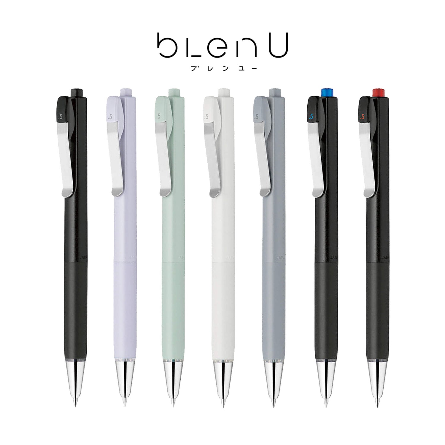 Zebra bLen U Ballpoint Pen 0.5mm - Black - Ballpoint Pens