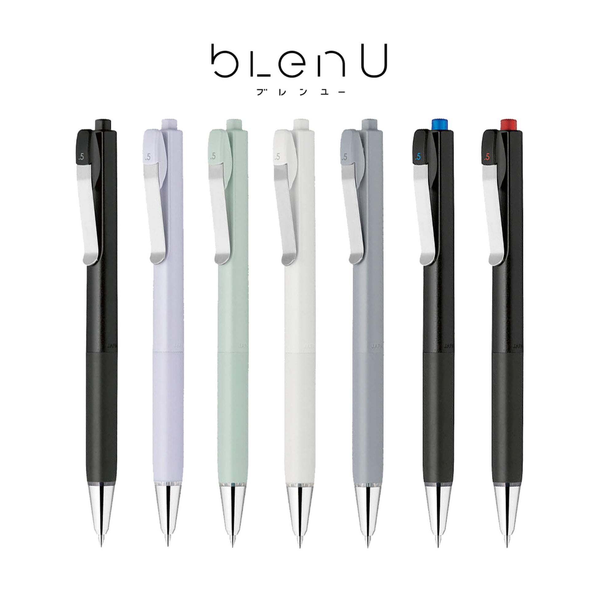 Zebra bLen U Ballpoint Pen 0.5mm - Black - Ballpoint Pens