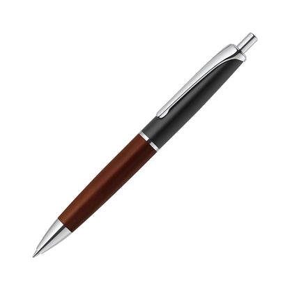 Zebra Filare Wood Ballpoint Pen Click Type - Wood / Black - Ballpoint Pens