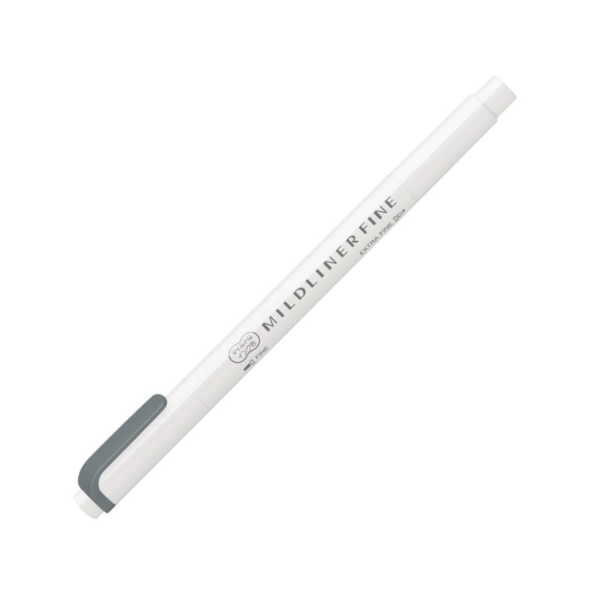 Zebra Mildliner Fine Dual - Tip Marker Limited Edition Set - Deep Gray - Fine - Tip Markers