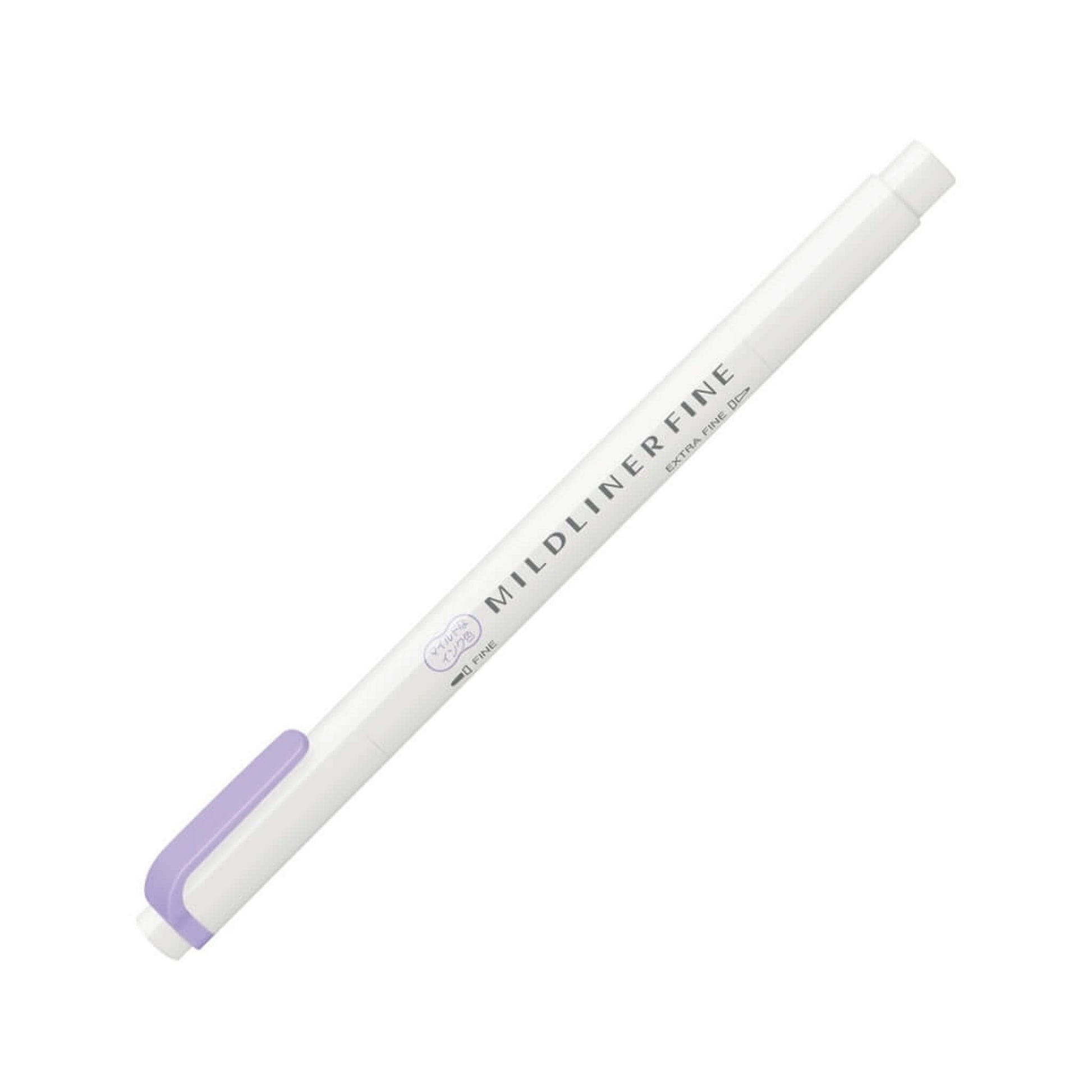 Zebra Mildliner Fine Dual - Tip Marker Limited Edition Set - Violet - Fine - Tip Markers