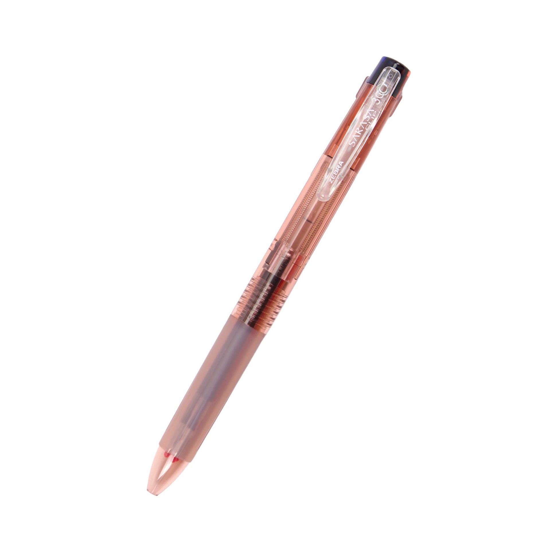 Zebra Sarasa Clip 3C Multi Gel Pen 0.5mm - Water Pink [Limited] - Multi - Color Pens