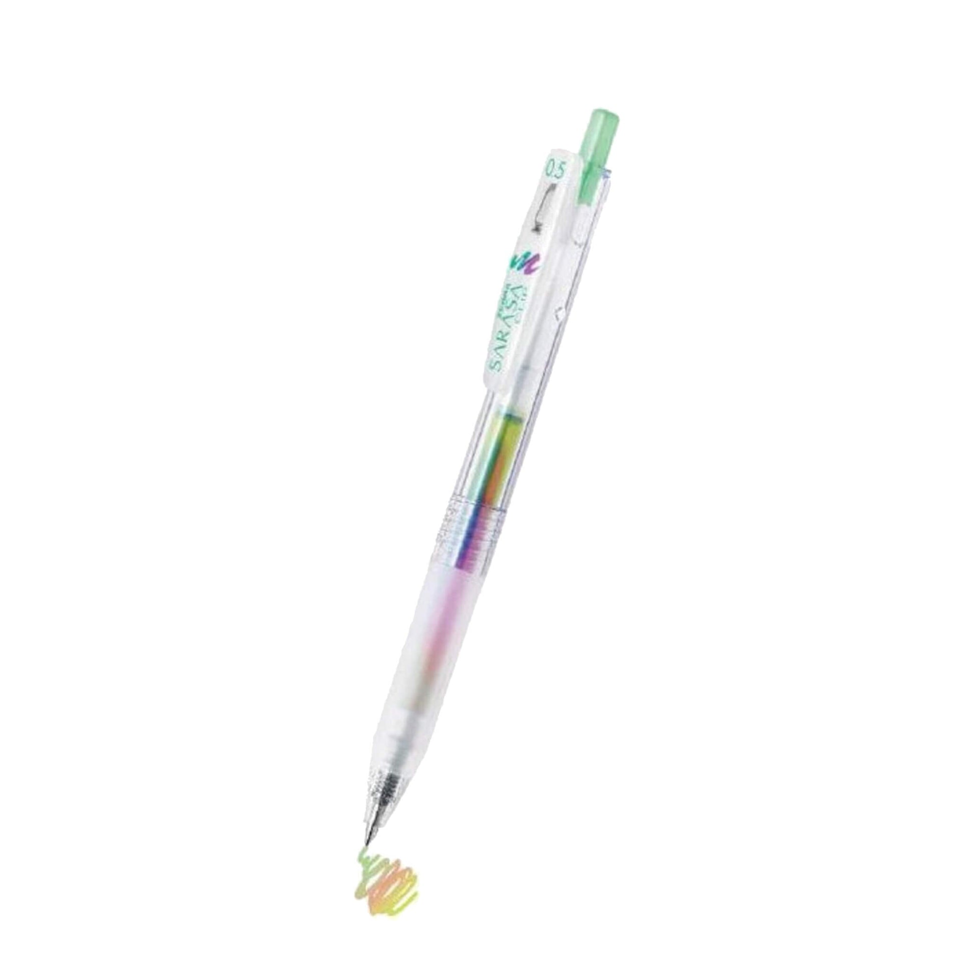 Zebra Sarasa Clip Gel Pen Marble Colors - Mint Shower - Gel & Rollerball Pens