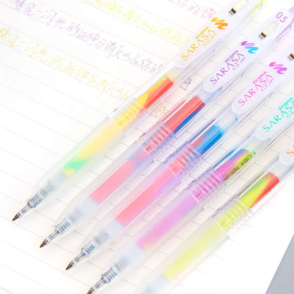 Zebra Sarasa Clip Gel Pen Marble Colors - Tropical Mango - Gel & Rollerball Pens