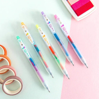 Zebra Sarasa Clip Gel Pen Marble Colors - Tropical Mango - Gel & Rollerball Pens