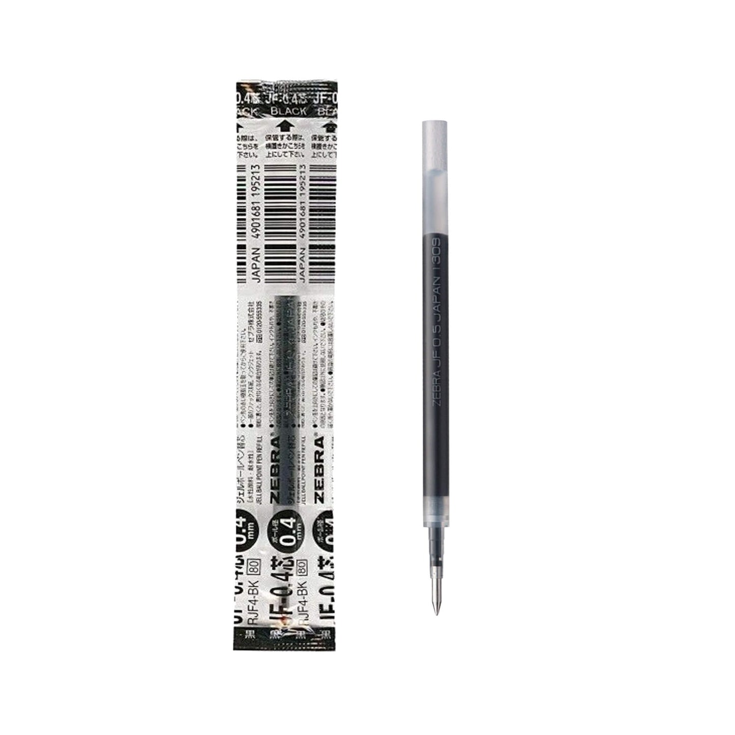 Zebra Sarasa Clip Gel Pen Refill JF - 0.4 0.4mm - Black - Pen Refills