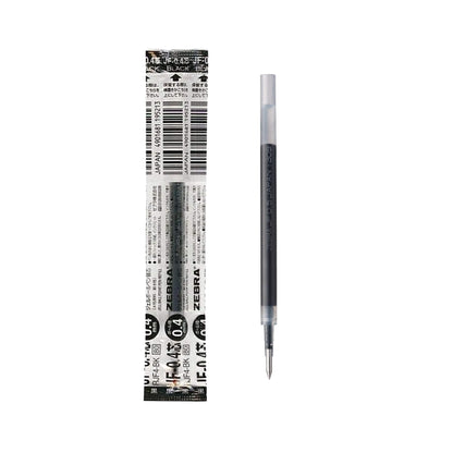 Zebra Sarasa Clip Gel Pen Refill JF - 0.4 0.4mm - Black - Pen Refills