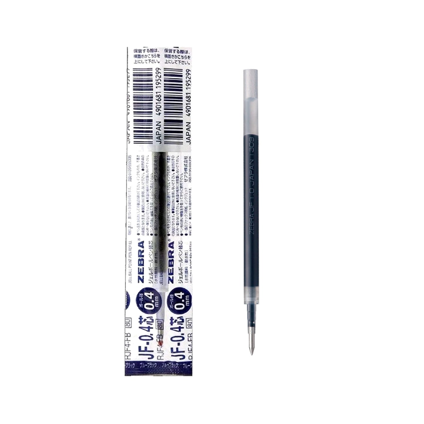 Zebra Sarasa Clip Gel Pen Refill JF - 0.4 0.4mm - Blue Black - Pen Refills