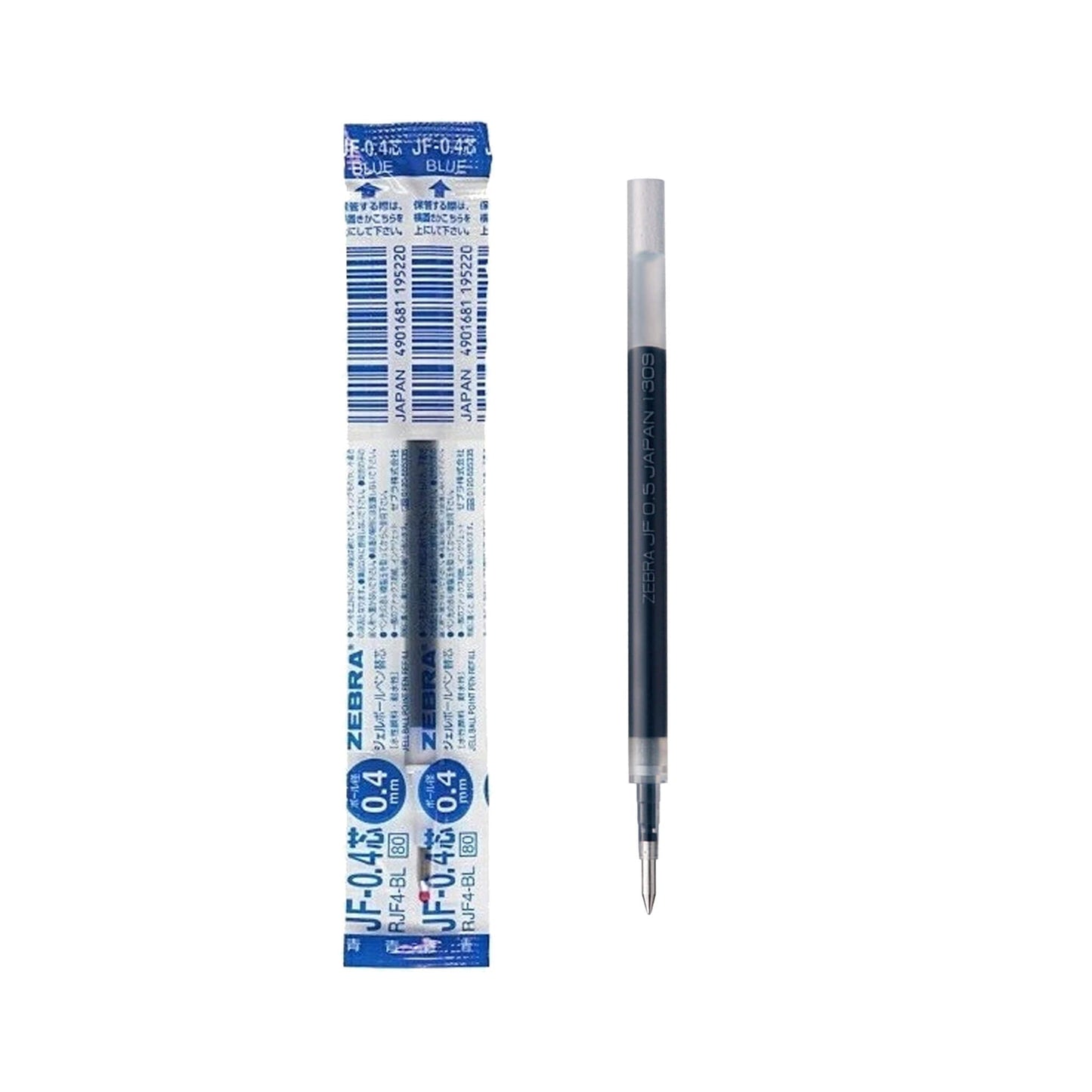 Zebra Sarasa Clip Gel Pen Refill JF - 0.4 0.4mm - Blue - Pen Refills